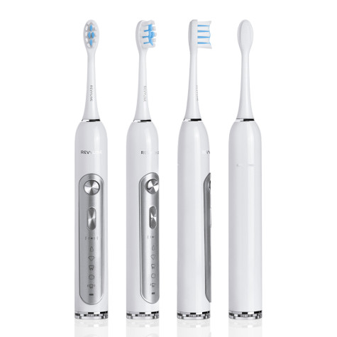 Электрическая звуковая зубная щётка Revyline RL 010 White и по всему Казахстану в интернет-магазине Revyline.kz