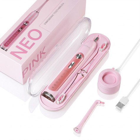 Электрическая звуковая зубная щётка Revyline RL 010 Pink и по всему Казахстану в интернет-магазине Revyline.kz