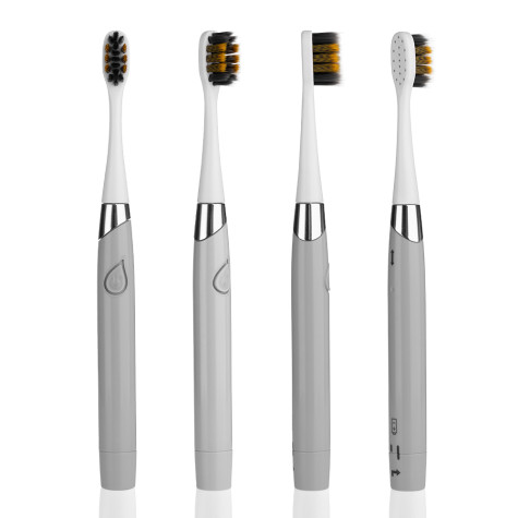 Электрическая звуковая зубная щётка  Revyline RL 030, серая и по всему Казахстану в интернет-магазине Revyline.kz