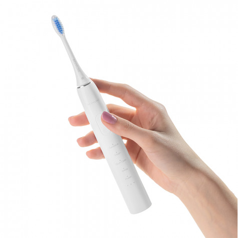 Электрическая звуковая зубная щётка Revyline RL 015 White и по всему Казахстану в интернет-магазине Revyline.kz