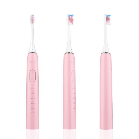 Электрическая звуковая зубная щетка Revyline RL 015 Pink и по всему Казахстану в интернет-магазине Revyline.kz