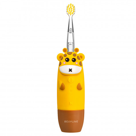 Электрическая звуковая зубная щётка Revyline RL 025 Baby, Yellow и по всему Казахстану в интернет-магазине Revyline.kz