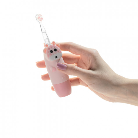 Электрическая звуковая зубная щётка Revyline RL 025 Baby, Pink и по всему Казахстану в интернет-магазине Revyline.kz