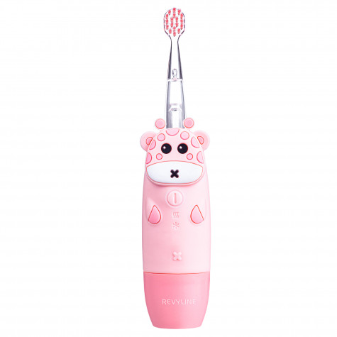 Электрическая звуковая зубная щётка Revyline RL 025 Baby, Pink и по всему Казахстану в интернет-магазине Revyline.kz