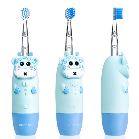 Электрическая звуковая зубная щётка Revyline RL 025 Baby, Blue и по всему Казахстану в интернет-магазине Revyline.kz