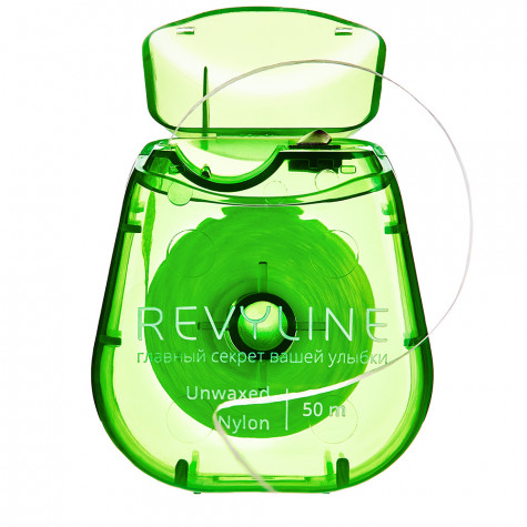 Зубная нить Revyline нейлон, невощеная, 50 m и по всему Казахстану в интернет-магазине Revyline.kz