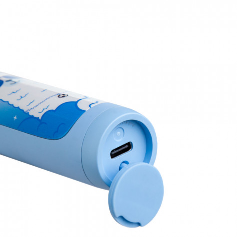 Электрическая звуковая зубная щётка Revyline RL 035 Kids, light Blue и по всему Казахстану в интернет-магазине Revyline.kz
