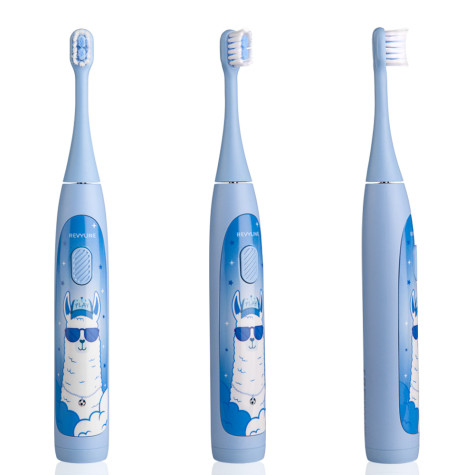 Электрическая звуковая зубная щётка Revyline RL 035 Kids, light Blue и по всему Казахстану в интернет-магазине Revyline.kz