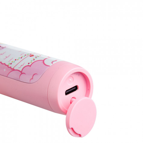 Электрическая звуковая зубная щётка Revyline RL 035 Kids, Pink и по всему Казахстану в интернет-магазине Revyline.kz
