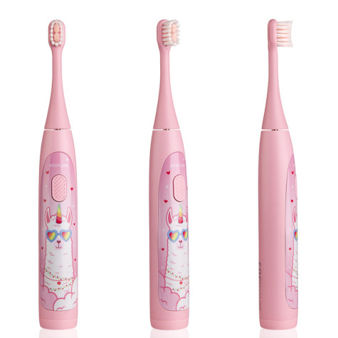Электрическая звуковая зубная щётка Revyline RL 035 Kids, Pink и по всему Казахстану в интернет-магазине Revyline.kz