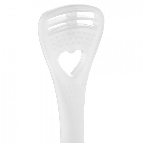 Скребок для языка Revyline Soft, белый и по всему Казахстану в интернет-магазине Revyline.kz