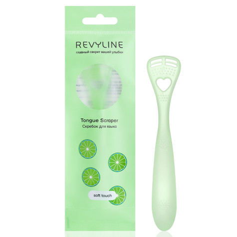 Скребок для языка Revyline Soft, салатовый и по всему Казахстану в интернет-магазине Revyline.kz