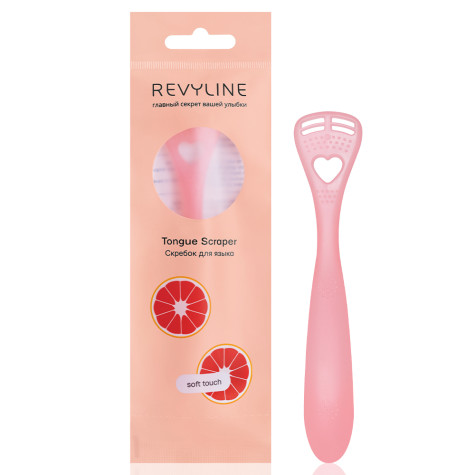 Скребок для языка Revyline Soft, розовый и по всему Казахстану в интернет-магазине Revyline.kz