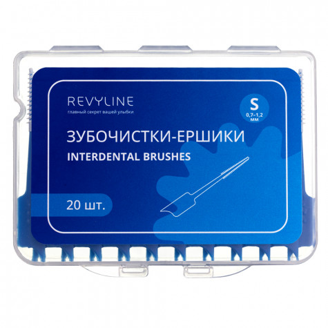 Зубочистка-ёршик Revyline, 20 шт. и по всему Казахстану в интернет-магазине Revyline.kz