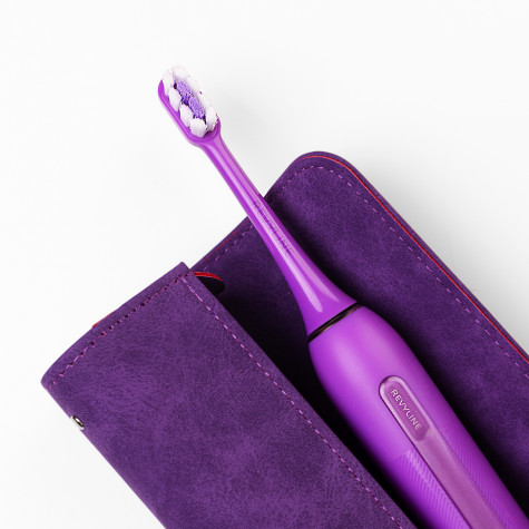 Электрическая звуковая зубная щётка Revyline RL 070 Violet и по всему Казахстану в интернет-магазине Revyline.kz