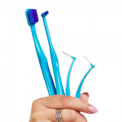 Ортонабор Revyline Dental Kit в пенале, размер S, голубой и по всему Казахстану в интернет-магазине Revyline.kz