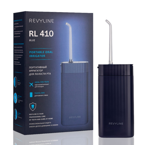 Портативный Ирригатор Revyline RL 410 Blue и по всему Казахстану в интернет-магазине Revyline.kz