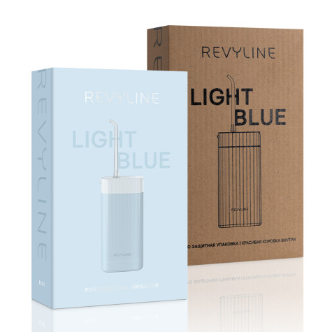 Портативный Ирригатор Revyline RL 410 Light Blue и по всему Казахстану в интернет-магазине Revyline.kz