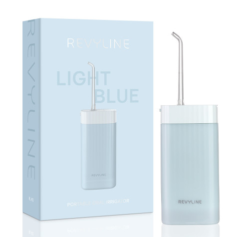 Портативный Ирригатор Revyline RL 410 Light Blue и по всему Казахстану в интернет-магазине Revyline.kz