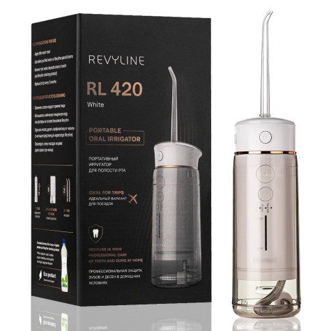 Портативный ирригатор Revyline RL 420 и по всему Казахстану в интернет-магазине Revyline.kz