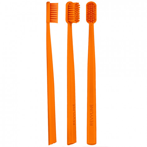 Набор зубных щеток Revyline SM6000 DUO Orange + Khaki и по всему Казахстану в интернет-магазине Revyline.kz
