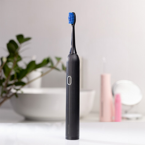 Электрическая звуковая зубная щётка Revyline RL 060 Black и по всему Казахстану в интернет-магазине Revyline.kz