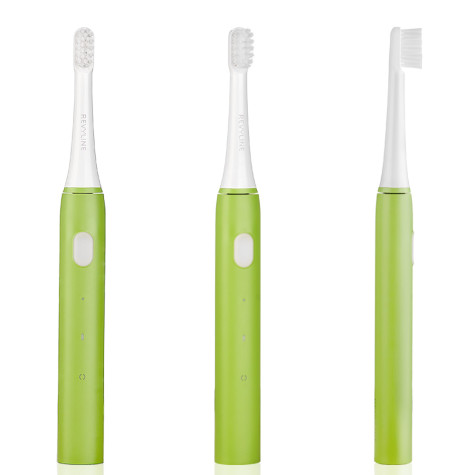 Электрическая звуковая зубная щётка Revyline RL 050 Kids, Green и по всему Казахстану в интернет-магазине Revyline.kz