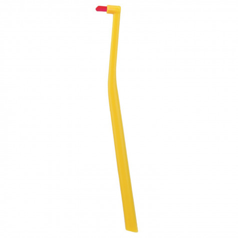 Зубная щетка Revyline SM1000 Single Long 9mm, монопучковая, желтая - красная и по всему Казахстану в интернет-магазине Revyline.kz