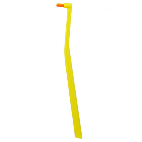 Зубная щетка Revyline SM1000 Single Long 9mm,  монопучковая, салатовая - оранжевая и по всему Казахстану в интернет-магазине Revyline.kz