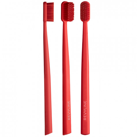 Набор зубных щеток Revyline SM6000 DUO Red + Black  by Dr. Baburov и по всему Казахстану в интернет-магазине Revyline.kz