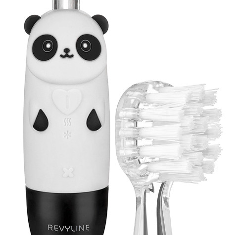 Электрическая звуковая зубная щетка Revyline RL 025 Panda, черная и по всему Казахстану в интернет-магазине Revyline.kz