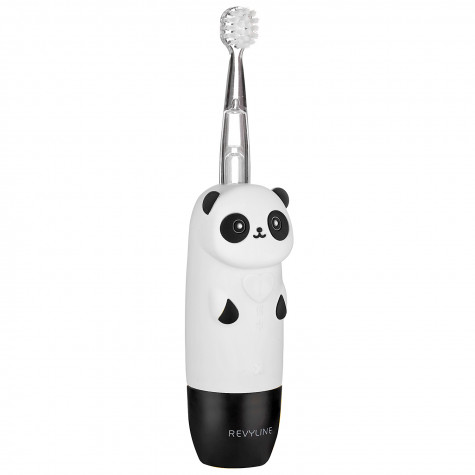 Электрическая звуковая зубная щетка Revyline RL 025 Panda, черная и по всему Казахстану в интернет-магазине Revyline.kz