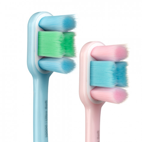 Набор зубных щеток Revyline Perfect 10000 DUO, Pink + Light Blue и по всему Казахстану в интернет-магазине Revyline.kz