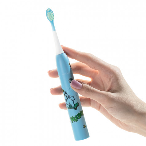 Электрическая зубная щетка Revyline RL 055 Kids, Light Blue и по всему Казахстану в интернет-магазине Revyline.kz