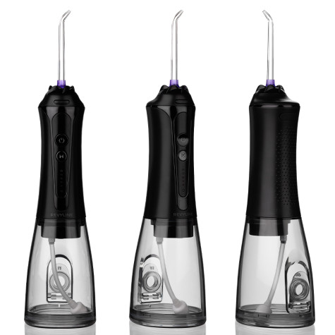 Портативный ирригатор Revyline RL 450 New Black и по всему Казахстану в интернет-магазине Revyline.kz