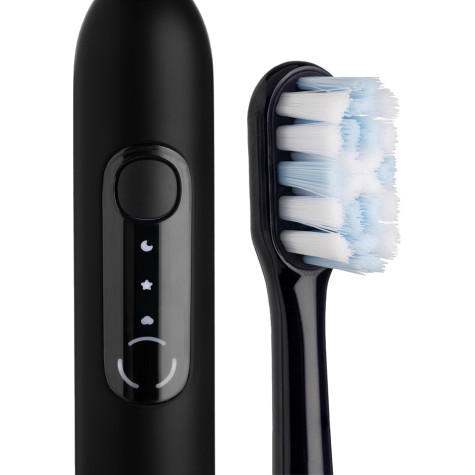 Электрическая звуковая зубная щётка Revyline RL 045 Black и по всему Казахстану в интернет-магазине Revyline.kz