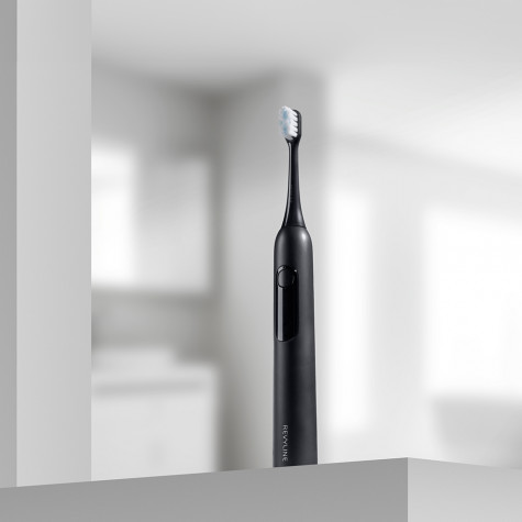 Электрическая звуковая зубная щётка Revyline RL 045 Black и по всему Казахстану в интернет-магазине Revyline.kz