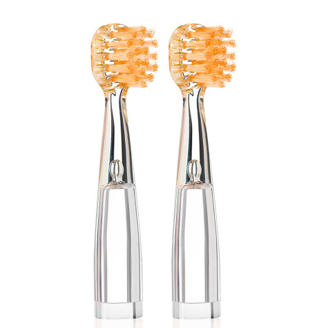 Электрическая звуковая зубная щетка Revyline RL 025 Panda, персиковая и по всему Казахстану в интернет-магазине Revyline.kz