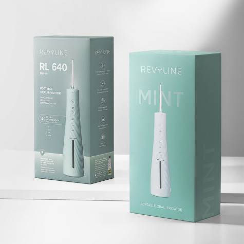 Портативный ирригатор Revyline RL 640, Green и по всему Казахстану в интернет-магазине Revyline.kz