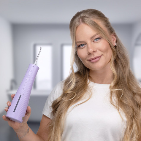 Портативный ирригатор Revyline RL 640, Lilac и по всему Казахстану в интернет-магазине Revyline.kz