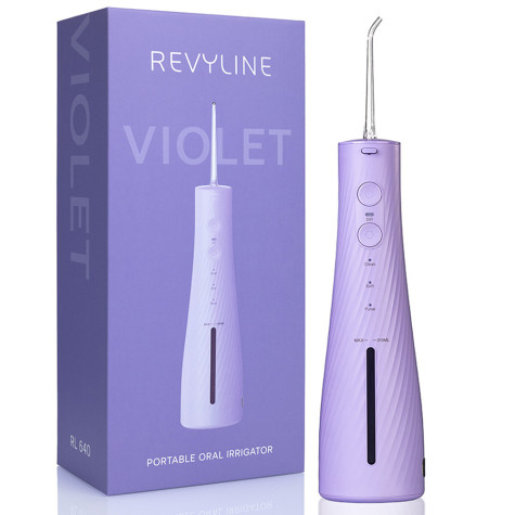 Портативный ирригатор Revyline RL 640, Lilac и по всему Казахстану в интернет-магазине Revyline.kz