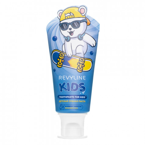 Зубная паста Revyline Kids Черника, 60 г и по всему Казахстану в интернет-магазине Revyline.kz