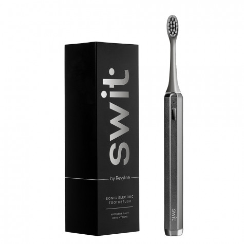Электрическая звуковая зубная щётка SWIT by Revyline RL 090 Silver и по всему Казахстану в интернет-магазине Revyline.kz