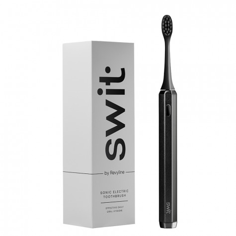 Электрическая звуковая зубная щётка SWIT by Revyline RL 090 Graphite и по всему Казахстану в интернет-магазине Revyline.kz