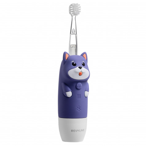 Электрическая звуковая зубная щётка Revyline RL 025 Baby Puppy, Blue и по всему Казахстану в интернет-магазине Revyline.kz