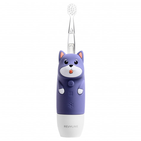Электрическая звуковая зубная щётка Revyline RL 025 Baby Puppy, Blue и по всему Казахстану в интернет-магазине Revyline.kz