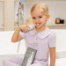 Электрическая звуковая зубная щётка Revyline RL 025 Baby Kitty, Grey и по всему Казахстану в интернет-магазине Revyline.kz