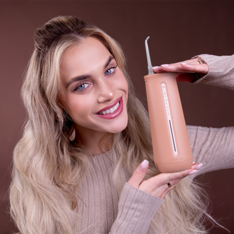 Портативный ирригатор Revyline RL 630 Special Color Edition Mocha Mousse и по всему Казахстану в интернет-магазине Revyline.kz