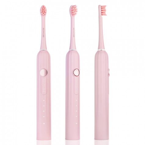 Электрическая звуковая зубная щётка Revyline RL 075 Pink и по всему Казахстану в интернет-магазине Revyline.kz