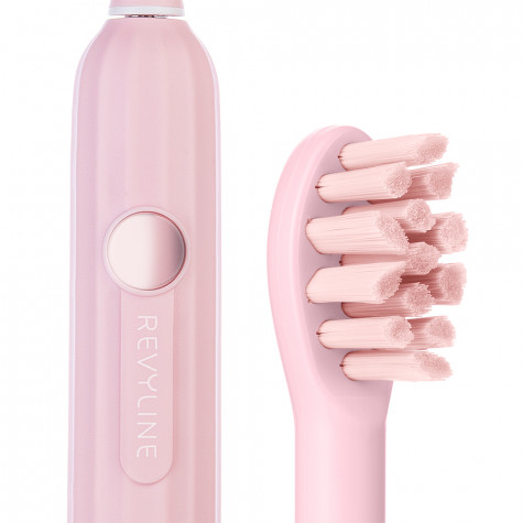 Электрическая звуковая зубная щётка Revyline RL 075 Pink и по всему Казахстану в интернет-магазине Revyline.kz